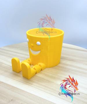 FLEXI LEGS PLANTER 2 / no supports / 3mf included