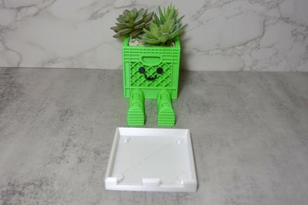 Articulated Planter Pots (Smiley Face)