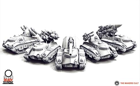 Feudal Guard Support Tanks