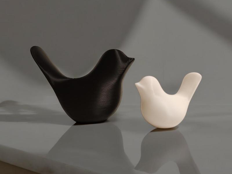 Bird statue modern decoration