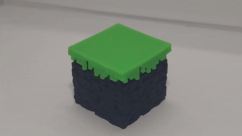 Cube minecraft box