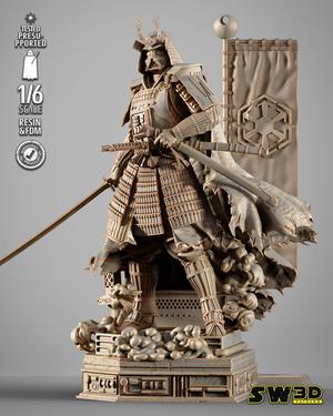 STAR WARS Darth Vader Samurai Sculpture