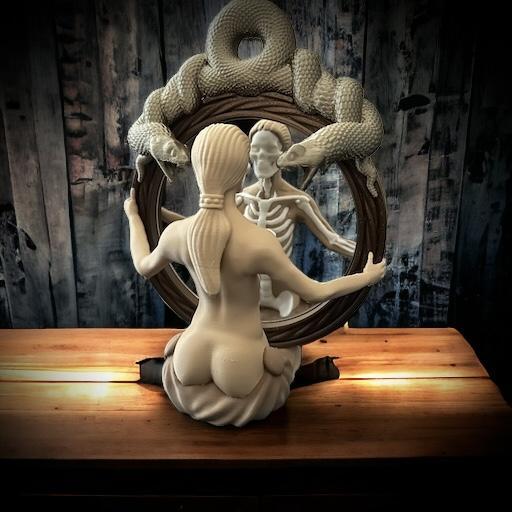 Snake Lady Speculum Mirror