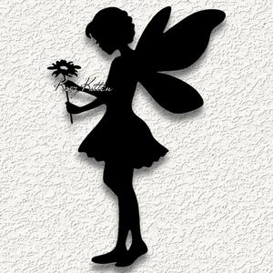 forest fairy sprite flower wall art home decor