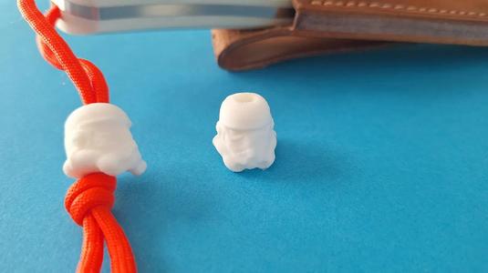 Storm Trooper 550 Paracord bead