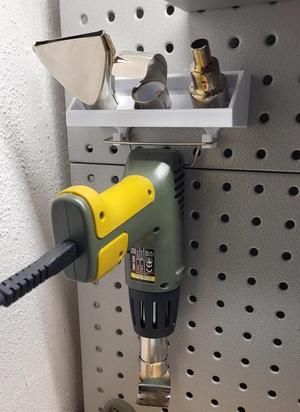 Proxxon heat gun organizer