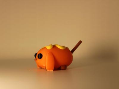 Adopt me style corn dog single colour and painted
