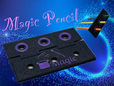 Magic Pencil Through Coins