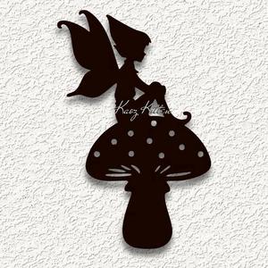 pixie fairy sprite mushroom WALL ART HOME DECOR