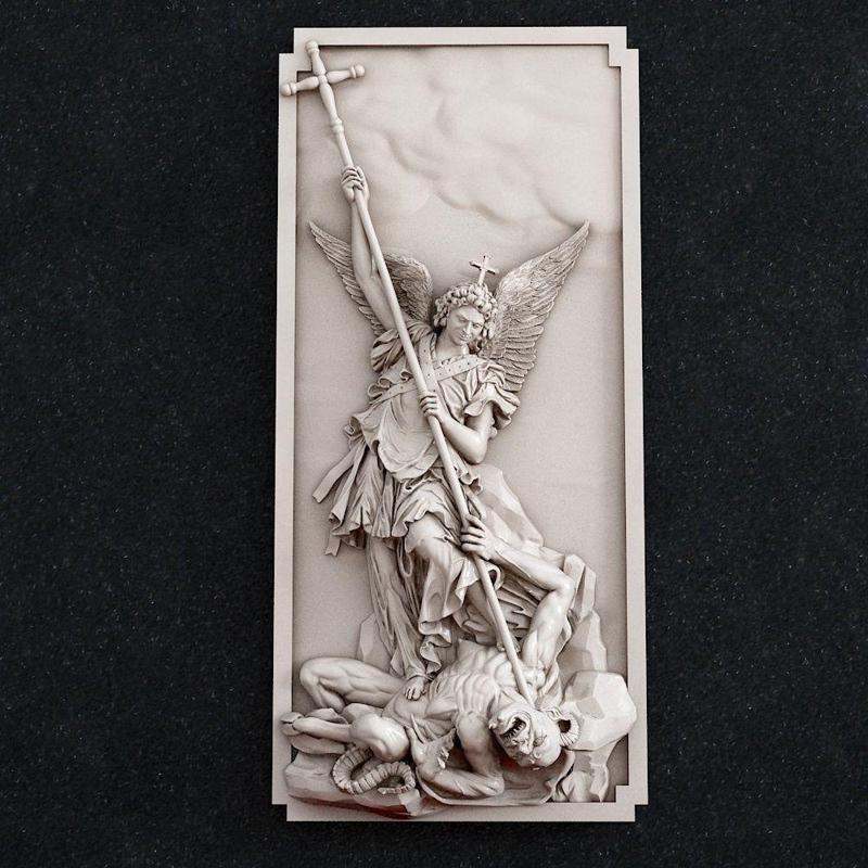 Jewelry pendant Archangel Michael cross