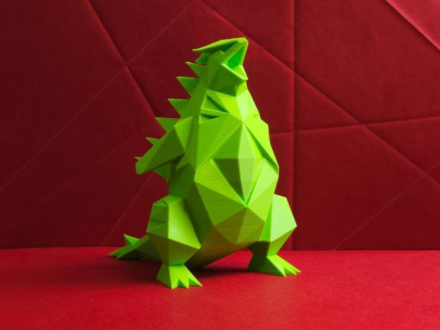 Lowpoly Tyranitar Pokemon