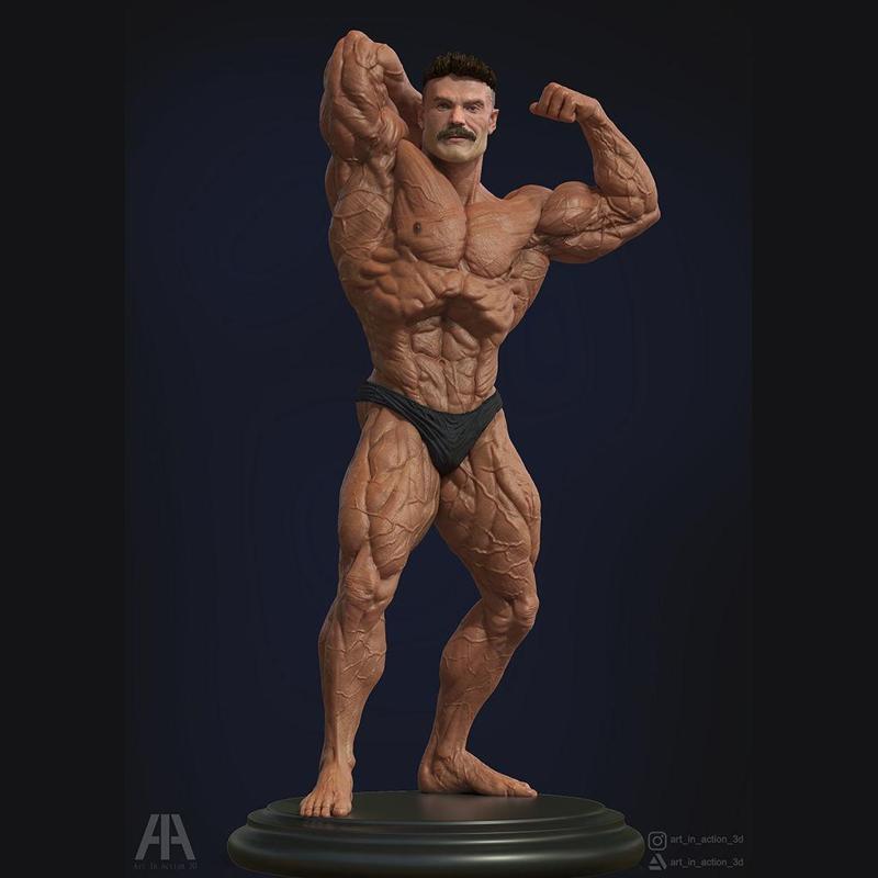 Bodybuilder Chris Bumstead CBum