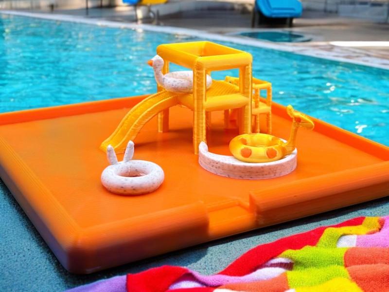 Waterpark Desk Organizer / W Floaties!