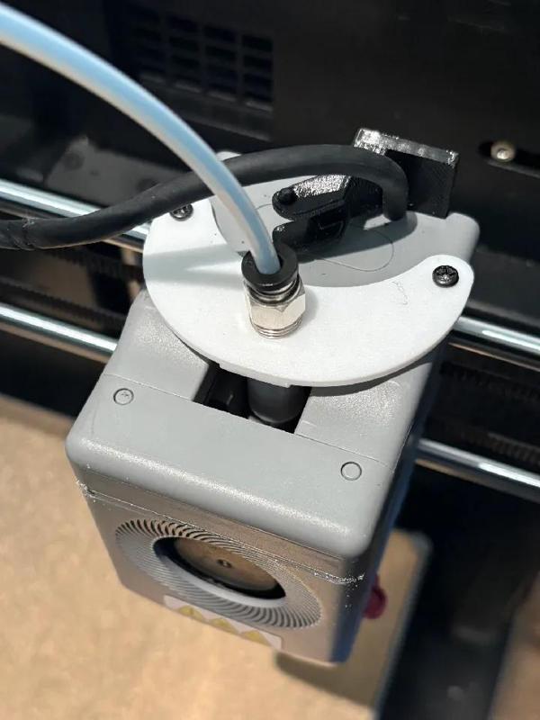 FF5M HotEnd - Bowden Tube Mount with PC4-M10 Connector   