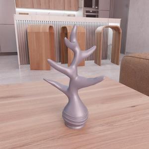 3D Futuristic Tree Decor with 3D Stl Files & Christmas Gift, Tree Print, 3D Printing, Christmas Decor, 3D Printed Decor, Tree Art