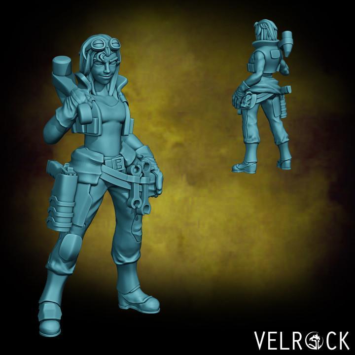 Tempest Guardsmen Veteran Mechanic 1 (PRESUPPORTED)