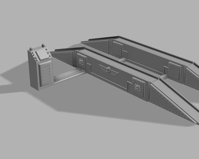 40k maintenance ramp for rhino or predator.