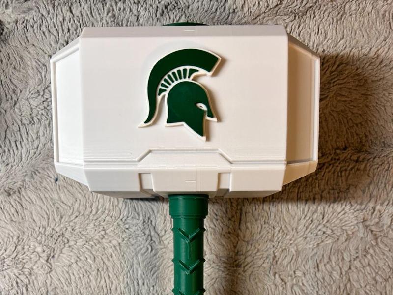 Michigan St Spartans – Thors Hammer