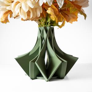 The Ramo Vase, Modern and Unique Home Decor for Dried and Preserved Flower Arrangement  | STL File