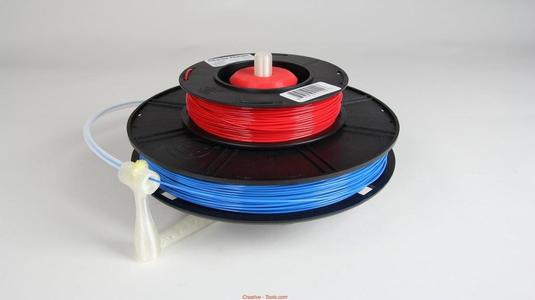 Universal stand-alone filament spool holder (Fully 3D-printable)