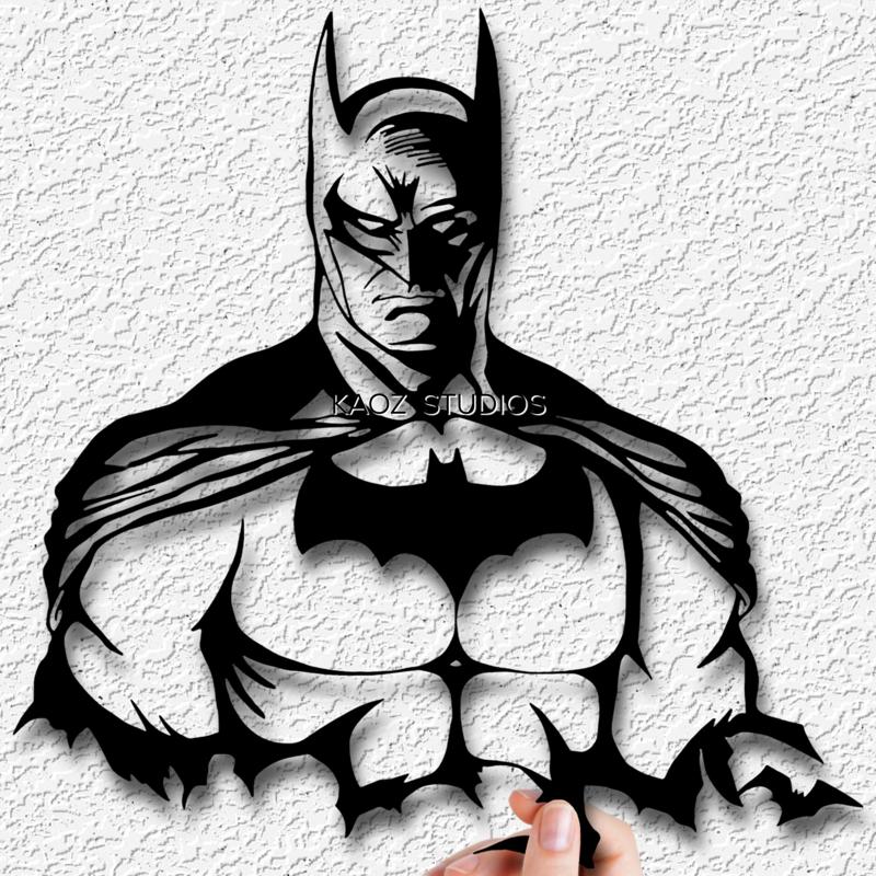 batman wall art superhero wall decor marvel decoration