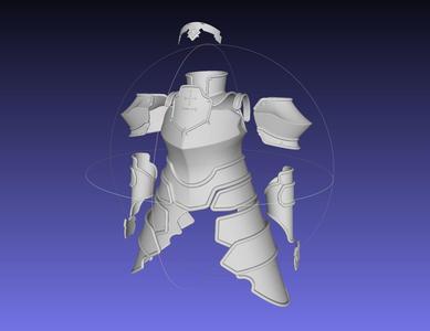 Sword Art Online Alicization Integrity Knight Armor Set