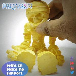 Flexy Mummy Print In Place No Support