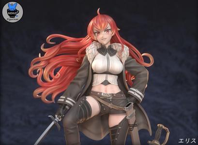 Eris Greyrat - Mushoku Tensei Anime Figurine for 3D Printing