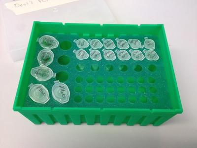 Tube storage/thaw/ice box from a pipette box