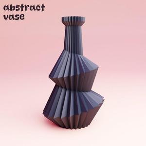 3d print file for 3d printer decoration for home abstract vase printable file stl