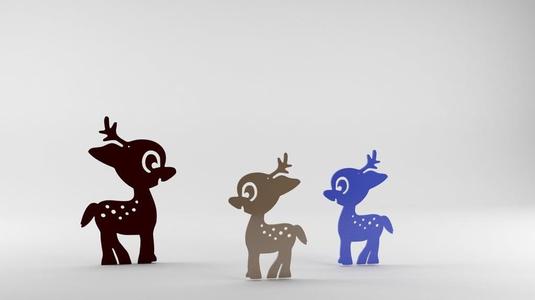 Christmas Tree Ornament – Cute Little Deer