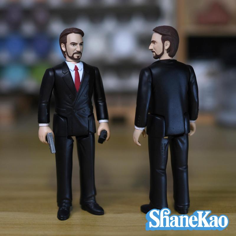 DIE HARD- HANS GRUBER RETRO STYLE ACTION FIGURE KENNER REACTION 3.75