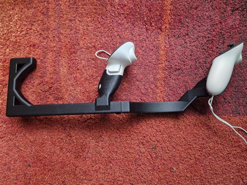 Fast grip gunstock for quest 3
