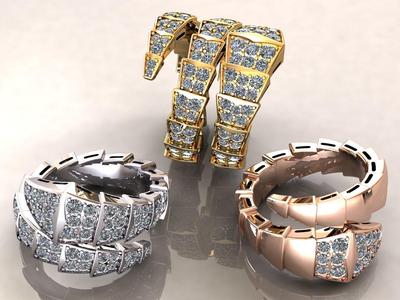 Snake Viper Ring