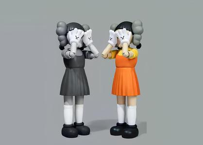 Kaws 2 YOUNG HEE Squid Game Season 2 for Print