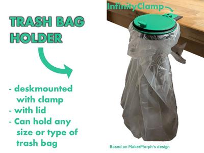 Trash Bag Holder with Clamp