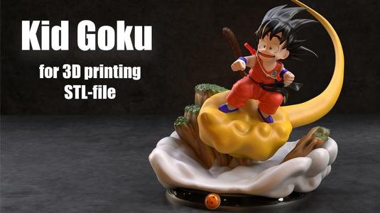 Kid Goku STL