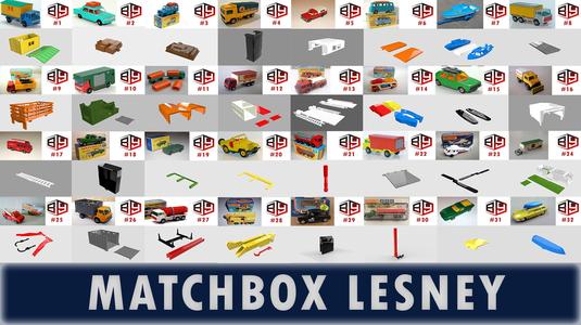 Matchbox Lesney Replacement Parts Set