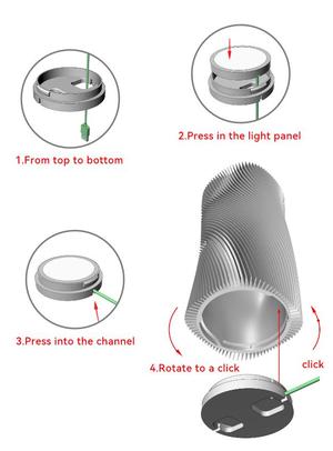 Moon Lamp 150mm for LED Lamp 001 [HiRes] [noSupports]