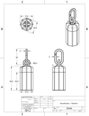 Nunchucks - FULLY CUSTOMIZABLE!