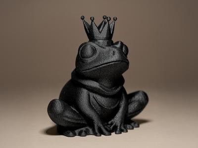 Frog with a Crown Decor Figurine