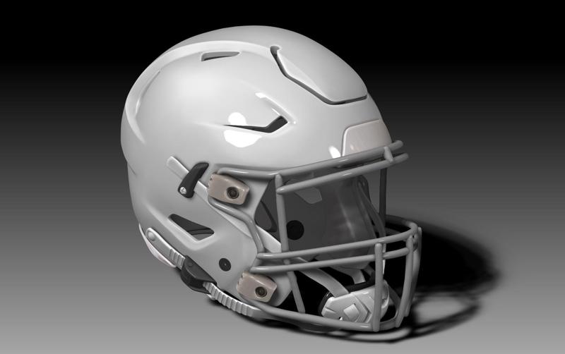 NFL Riddell SPEEDFLEX  helmet with padding