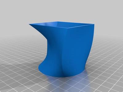 Small Vase using circle Square triangle loft.
