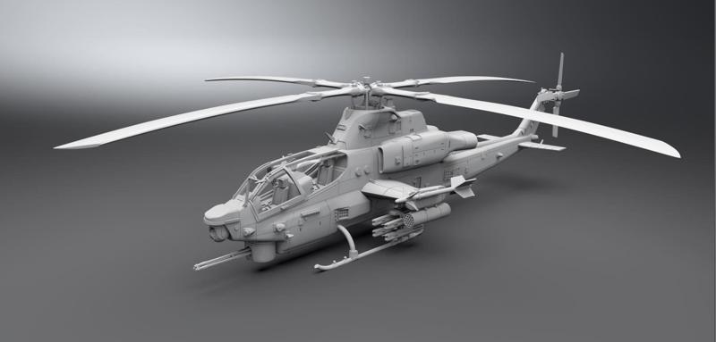 Ah1z Viper Scale model