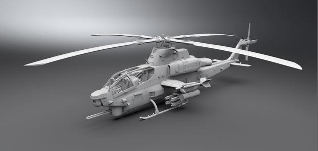 Ah1z Viper Scale model