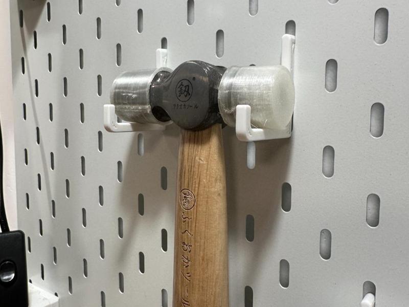 IKEA pegboard hooks