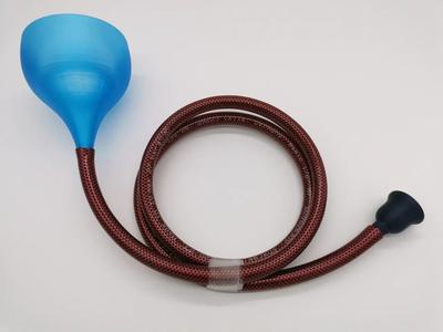 Hose Trumpet, easy DIY, supportfree