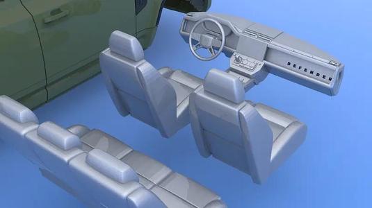 Interior for Land Rover New 2024
