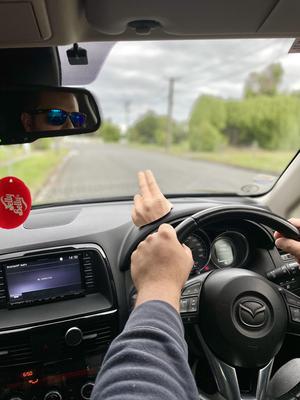 Waving Hand Dashboard / Jeep Wave / Lazy Waver