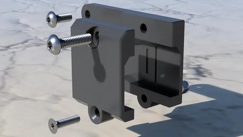 Arrma 8s Kraton and Outcast XT90 and XT90S Connector Mounting Brackets